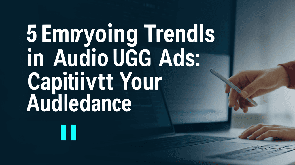 5 Emerging Trends in Audio UGC Ads: Captivating Your Audience